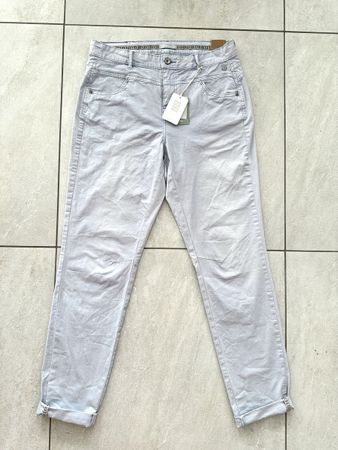 Leichte Damen Hose von NILE. Gr. M, NEU. Tapered. Baumwolle 